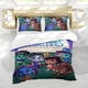 thumbnail image 5 of Súper Monstruos Conjunto de sábanas temático, trío de piezas, cómodo y amigable con la piel, diseño único, regalo de decoración para el hogar para familiares, amigos y fans,135cm *200cm, 5 of 6
