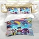 thumbnail image 5 of Akedo Ultimate Conjunto de sábanas temático, trío de piezas, cómodo y amigable con la piel, diseño único, regalo de decoración para el hogar para familiares, amigos y fans, 90 cm * 190 cm, 5 of 6