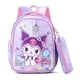 thumbnail image 1 of Sanrio Children's School Bag Cute Cartoon Girl Fashion Backpack Kuromi Student Handbag Pencil Case Primary School Student Bags, 1 of 3