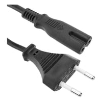 Dm - Cable De Poder Corriente Ps1 Ps2 Ps3 Ps4 Ac Tipo 8 Negro