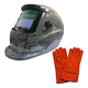 thumbnail image 1 of Máscara para soldar profesional con guante Rblye95h #5, 1 of 3