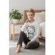 thumbnail image 2 of Pijama Micropolar Mujer Hello Kitty beige S, 2 of 8