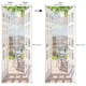 thumbnail image 3 of 1pc 3D Open Door Balcony Scenery Sticker 35.43*78.74inch Stereo Door Sticker Removable Large Wall Sticker Bedroom Living Room Wall Decoration Waterproof Mural, 3 of 4