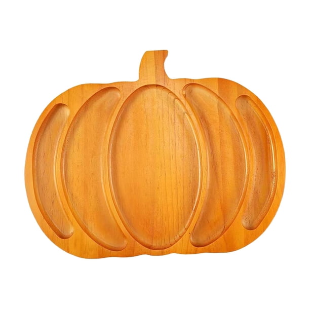 Bandeja Para Servir Con Forma De Calabaza Bandeja Para Verduras Con Forma De Calabaza Para Cortar Pizza Carne Filete S