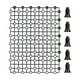 thumbnail image 2 of Tableros De Acuario, Bandeja Divisoria De Rejilla, Accesorio Para Tablero De Filtro Inferior, Acuario, 1 Ud., 2 of 3