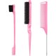 thumbnail image 1 of Set Cepillos SWEETVIEW 3 Piezas Bristle Rat Tail Edge Rosa, 1 of 3