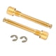 thumbnail image 2 of 2 Piezas De Pernos De Freno De Disco De Bicicleta, Insertos De Pasador, Tornillo De Rosca M4, Tornillos De Freno De Bicicleta Dorados, 2 of 5