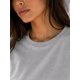 thumbnail image 2 of Polera Manga Larga Cuello Redondo 250g Basica Unisex Algodon Gris S-m Lisa, 2 of 3