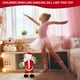 thumbnail image 3 of Muñeco de peluche de Papá Noel que baila Navidad con canción en inglés, 3 of 3