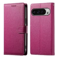 Funda Para Foxdock Google Pixel 9 Pro Xl– Cuero Premium, 3 Ranuras Para Tarjetas, Protección Contra Impactos