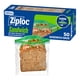 thumbnail image 1 of Bolsas de plástico Ziploc para sándwiches y aperitivos, 50 bolsas, 1 of 7
