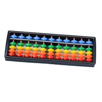 Magideal - Calculadora Profesional De Cuentas Coloridas De 11 Columnas, Herramienta De Conteo, Juguete Educativo Montessori Chino Para Estudiantes De Guardería