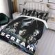 thumbnail image 3 of Película Scream Conjunto de sábanas temático, trío de piezas, cómodo y amigable con la piel, diseño único, regalo de decoración para el hogar para familiares, amigos y fans,135cm *200cm, 3 of 6