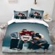 thumbnail image 1 of Five Fashionable People Group Photo Theme Bedding Set | Comfortable and Soft Polyester Duvet Cover and Pillowcases Ideal for All Seasons Perfect Gift for Family and Friends, 1 of 1