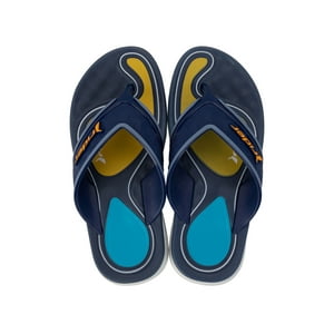 Sandalia Infantil Blanco/Azul Line Plus Rider