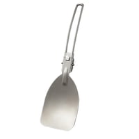 Magideal - Espátula Plegable De Metal Espátula Ligera Para Alimentos Utensilio Antideslizante Espátula Para Panqueques Accesorios De Cocina Vajilla Para Acampar