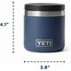 thumbnail image 4 of Tarro de alimentos YETI 240 ml Acero inoxidable negro hermético, 4 of 8