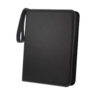 Magideal - Carpeta Para Sesión Fotográfica Con 9 Bolsillos, Pantalla De 900 Tarjetas, Álbum De Tarjetas, Álbum De Tarjetas Comerciales Para Álbum Coleccionable, Negro Un