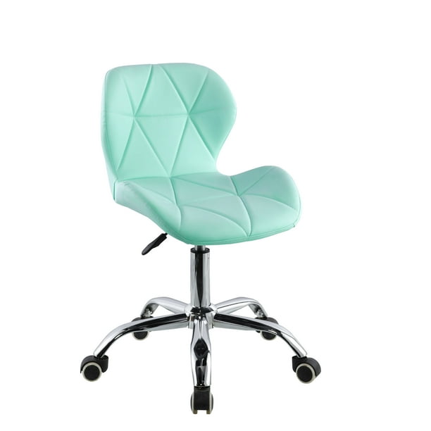 Silla de escritorio Mariposa altura regulable - Turquesa