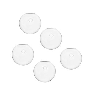 Magideal - 5 Piezas De Jarrón Hidropónico De Terrario De Flores, Decoración Pequeña, Jarrón Con Gancho, Ganchos De Pared, Macetero Para Cafetería, Baño, Sala De 8Cm