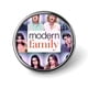 thumbnail image 1 of Familia Moderna theme Round Button Badge Premium Metal Construction Ideal For High end Events 2 8 Cm, 1 of 6