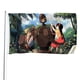 thumbnail image 1 of El Castillo en el Cielo Bandera impresa con temática, regalo perfecto para fanáticos, amigos y familiares, y adecuada para actividades al aire libre e interiores, decoraciones de fiesta. 60*90CM, 1 of 6