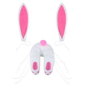 Bothyi - Kit De Corona De Orejas Y Trasero De Conejito De Pascua 1 Juego Creativo Colgante Para Decoración E