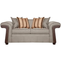 Ruzam Mobel - Sofá 2 Cuerpos Napoles Crudo