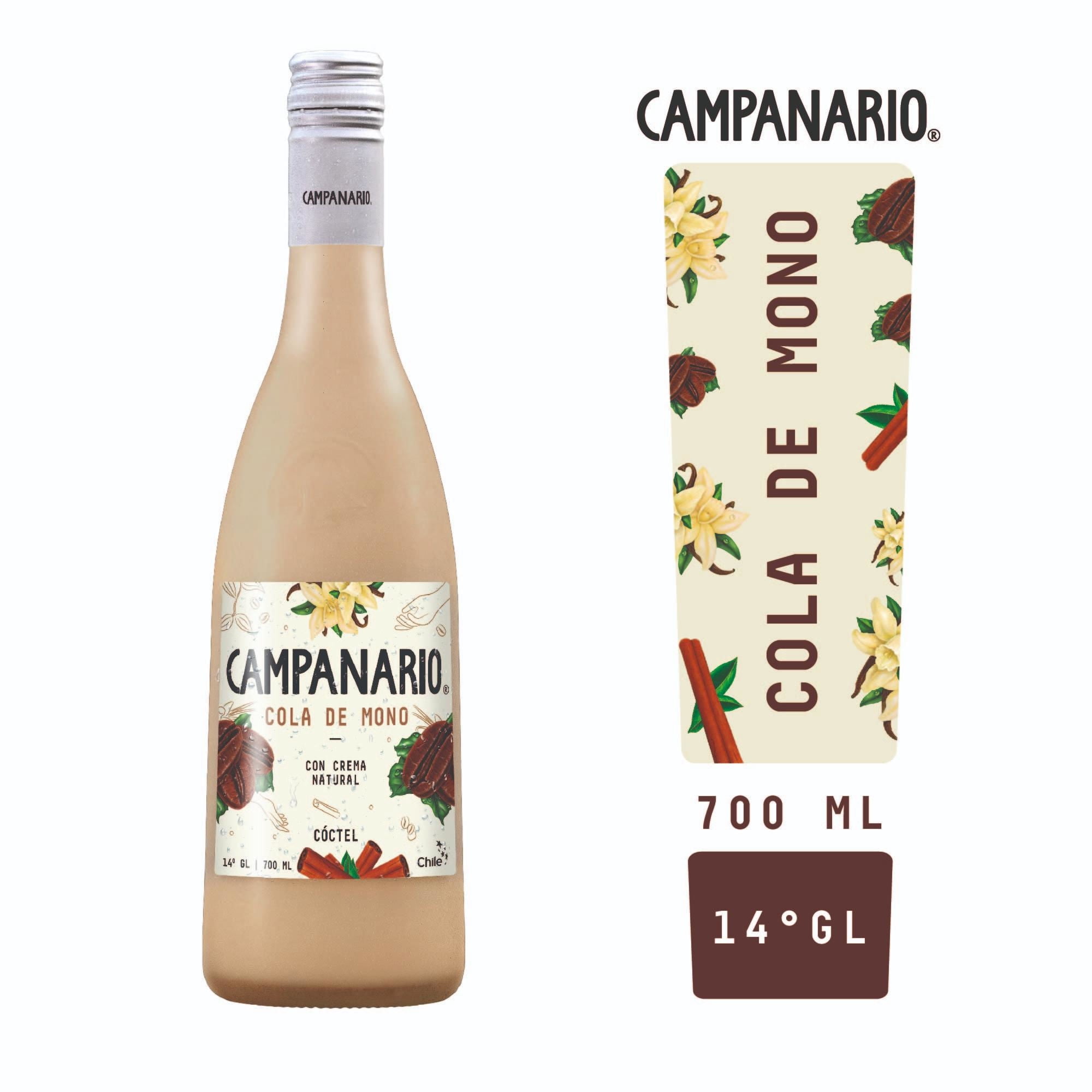 Licor Campanario Cola De Mono 14° 700Cc