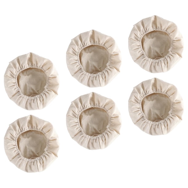 6 Piezas De Cestas Para Fermentación De Pan, Forro De Tela, Cesta Para Masa De Hornear, Cubierta Para Escritorio S