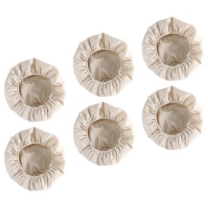 Bothyi - 6 Piezas De Cestas Para Fermentación De Pan, Forro De Tela, Cesta Para Masa De Hornear, Cubierta Para Escritorio S