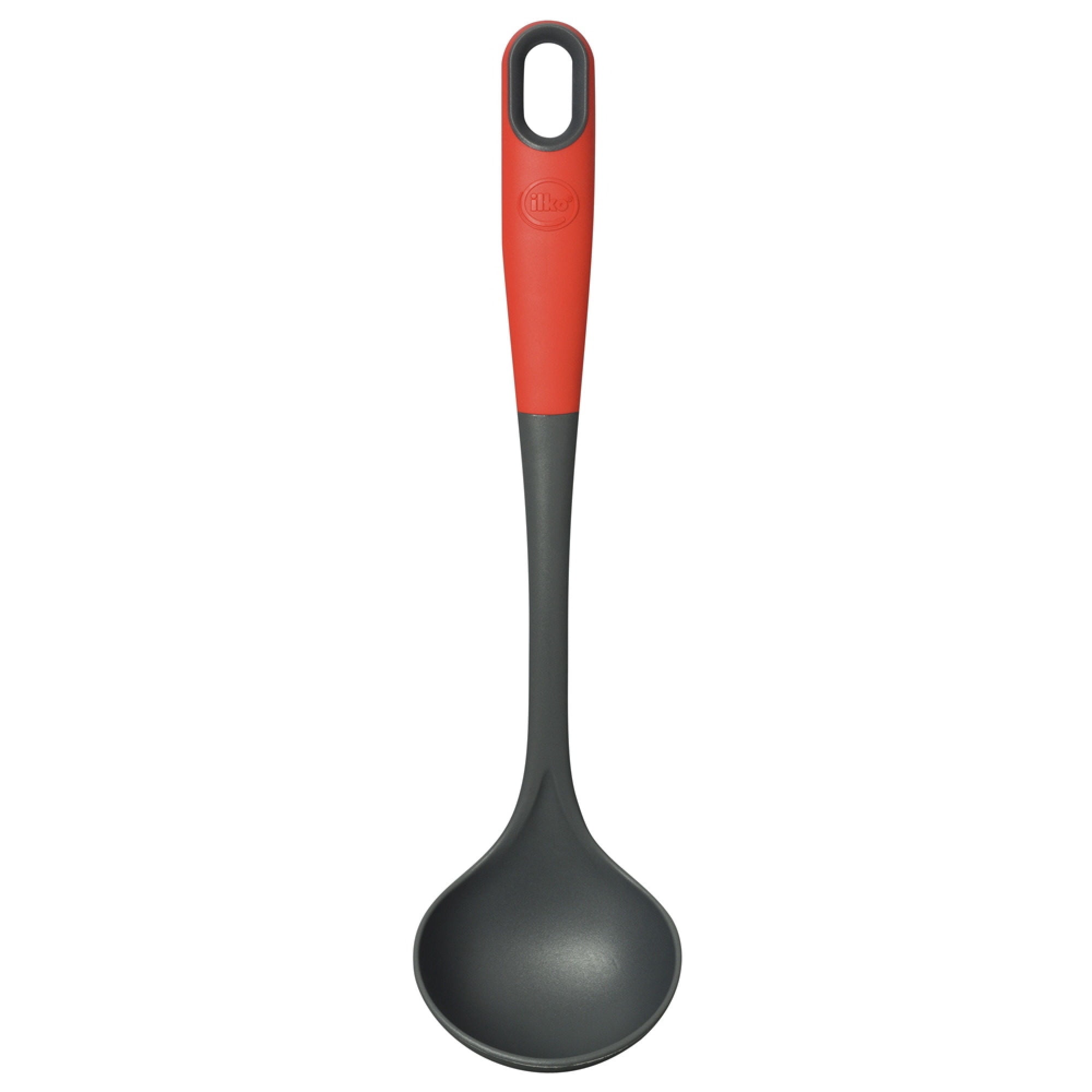 Cucharón Nylon 37X9 Cm 1 Pieza Rojo - Negro