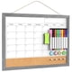 thumbnail image 1 of Pizarra blanca calendario magnética con corcho Tankee 43 x 33 cm, 1 of 9