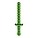 thumbnail image 1 of Juguete Espada Para Armar Minecraft Verde Infantil, 1 of 2