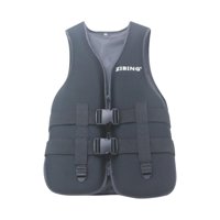 Magideal - Chaleco Salvavidas Boya De Ayuda Chaleco Salvavidas A La Deriva Ajustable Para Kayak Canotaje Surf Negro M