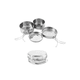 thumbnail image 2 of Set De Camping Ollas De Cocina Accesorios 4 Piezas Acero Inoxidable Color Plata, 2 of 2