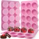 thumbnail image 1 of Moldes redondos Actvty para galletas cubiertas de chocolate, 3 piezas, 12 cavidades, 1 of 3