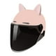 thumbnail image 3 of Casco De Motocicleta Con Visera, Gorra De Seguridad Con Ventilación, Medio Casco De Motocicleta, Color Rosa, 3 of 5