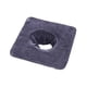 thumbnail image 1 of Toalla De SPA Con Orificio Para La Cara, Lavable Para La Piel, Toalla De Masaje De Vapor Suave, Gris Oscuro, 1 of 5