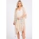 thumbnail image 1 of Kimono con Borlas y Estampado Desgastado, 1 of 5