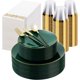 thumbnail image 1 of Set de Vajilla Bestluck 350 Piezas Verde con Borde Dorado, 1 of 3