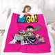 thumbnail image 5 of Jóvenes Titanes en Acción anti-pilling, suave, ligera, esponjosa y acogedora de lujo para hogar y cocina – Perfecta para niños y adultos, 100 x 150 cm, 5 of 6