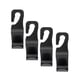 thumbnail image 1 of Ganchos Auto Drive Apoyacabeza Universal 4 Pack Negro, 1 of 3