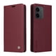 thumbnail image 1 of Funda Billetera de Cuero para Xiaomi Redmi 15C con Tarjetero y Soporte - Tapa Magnética Rojo, 1 of 5