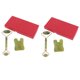 thumbnail image 5 of 4X Hsiuyen Jade Face Eye Neck Beauty Roller Y Gua Sha Raspado Herramientas De Masaje, 5 of 5