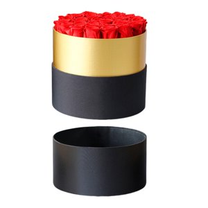 Magideal - Rosas Preservadas En Una Caja, Regalos De Cumpleaños Para Mujeres, Decoración, Regalos De Rosas Para Ella, Flores Preservadas Para Mamá, Regalos Para 18 Flores Rosas