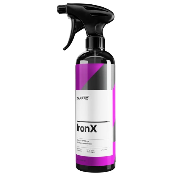Eliminador de hierro CARPRO IronX de 500 ml con pulverizador que detiene las manchas de óxido