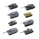 thumbnail image 4 of 8 Piezas DIY 1: 144 Modelo De Tanque Miniatura De Alta Simulación Para Ni?os Modelo De Ensamblaje, 4 of 5