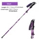 thumbnail image 1 of Experience the Nordic Style with our Lightweight and Sturdy 5-Section Telescopic Trekking Pole - Your Perfect Walking Stick for Outdoor Activities, 1 of 5