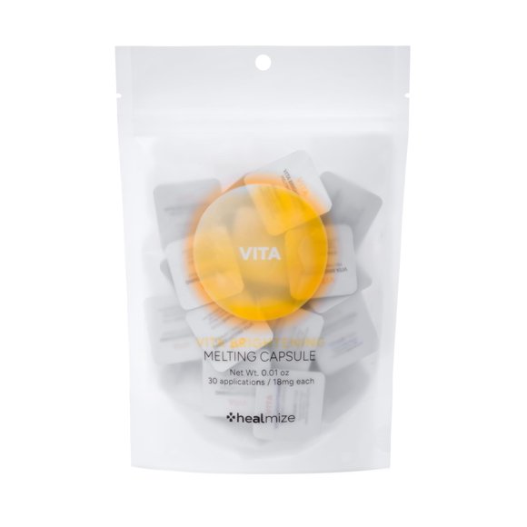 Suero facial Healmize Vita 30 cápsulas iluminador
